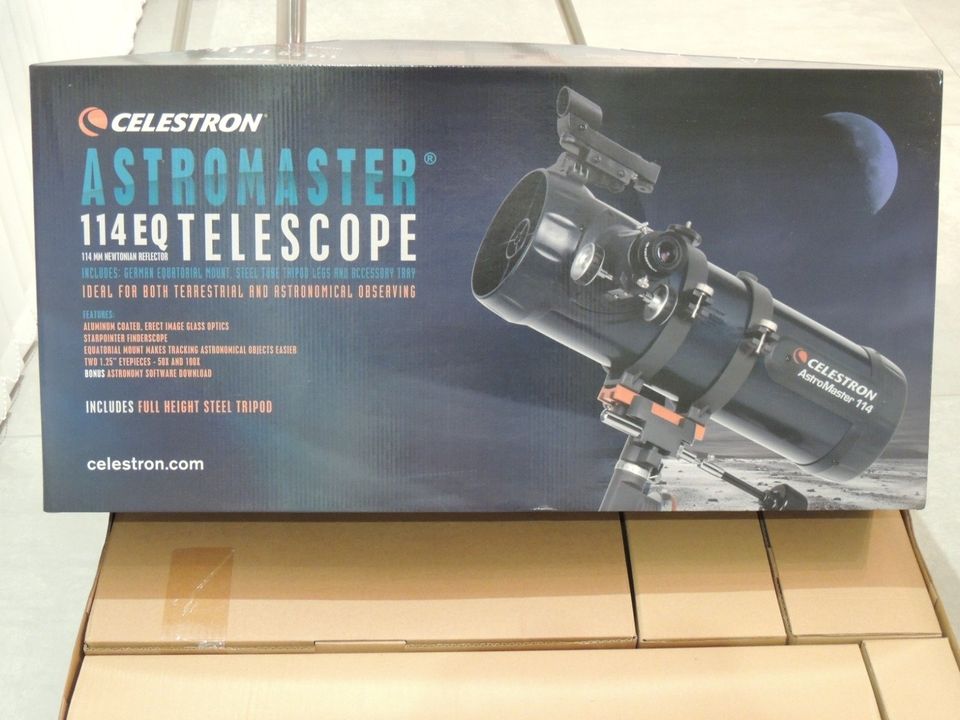 Telescopio Celestron AstroMaster 114EQ