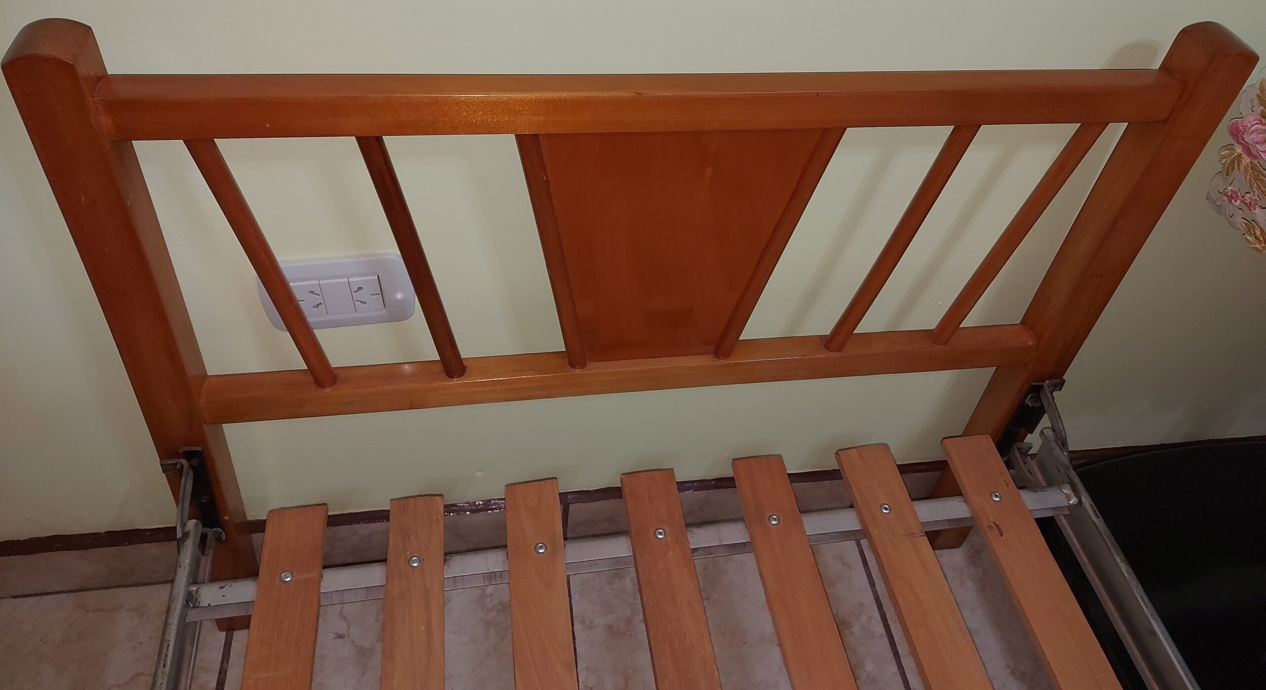 Cama 1 plaza con colchón